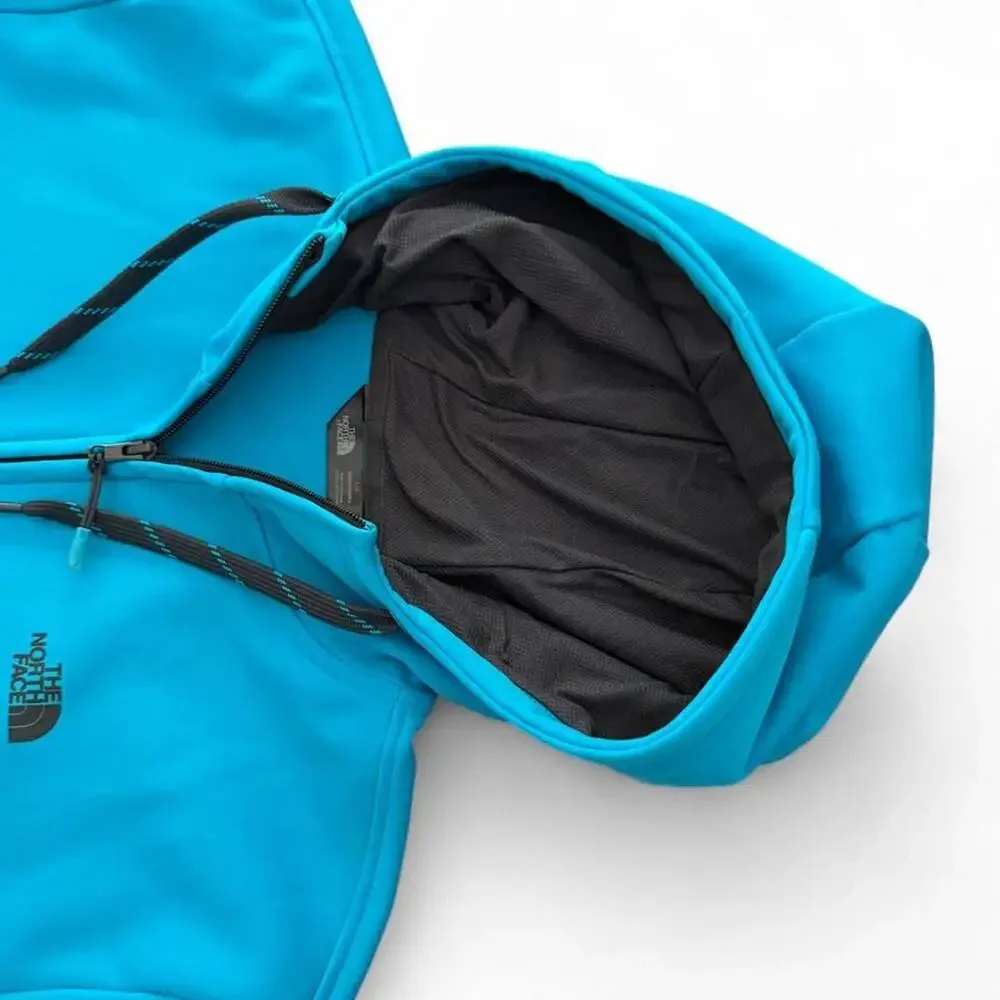 The North Face Full Zip Hoodie Blue Size Large